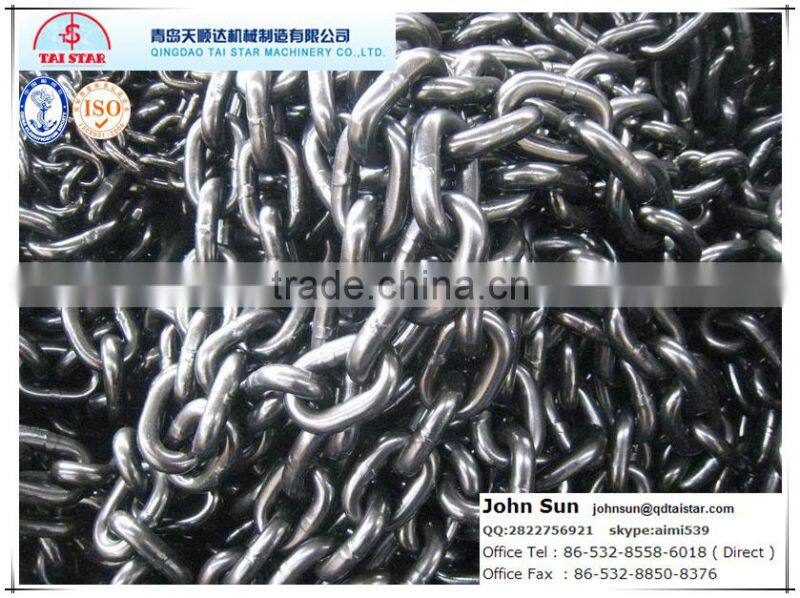 DIN763 Galvanized marine anchor Link Chain