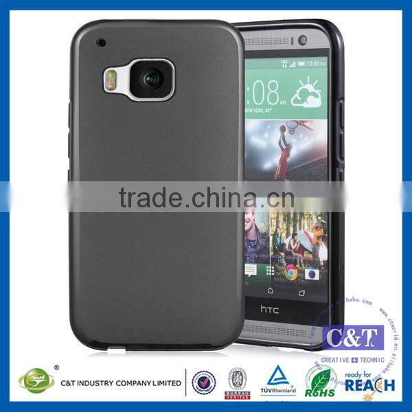 C&T Ultra Slim TPU Bumper Protective Case for HTC One M9