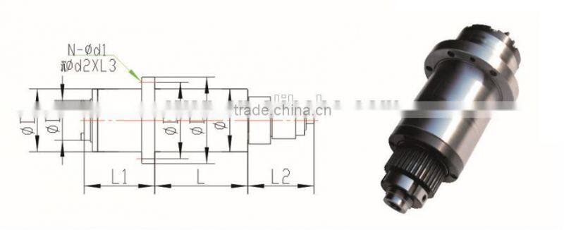 SIPU belt driven spindle motor