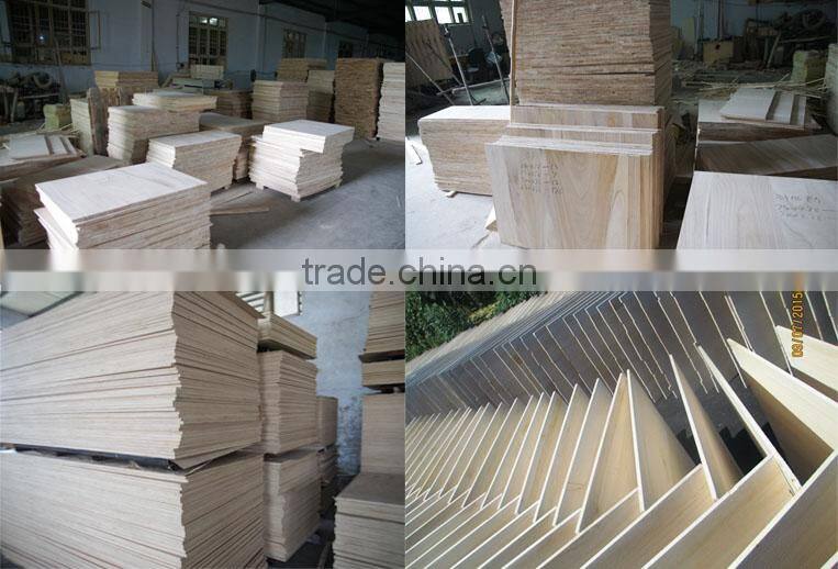 China timber buyers paulownia wood cutting board with drawer for solid wood desk