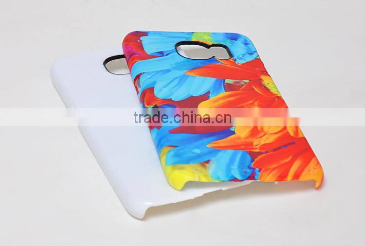 3d sublim phone case blank for Samsung S6 phone case printable polymer sublimation case