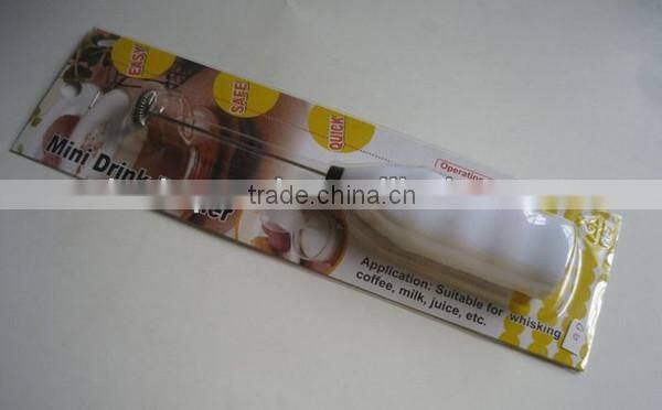 cordless plastic mini coffee milk mixer as seen on TV
