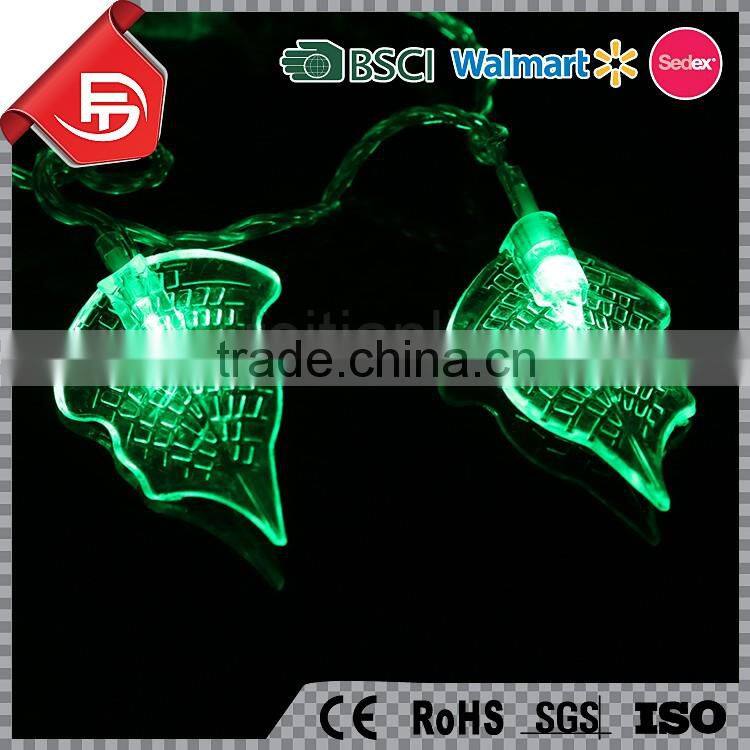 TZFEITIAN CE ROHS approval red color flower outdoor chasing string lights