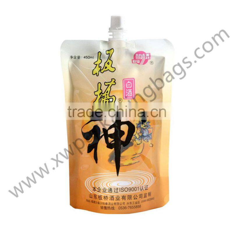 biodegradable bag for liquid