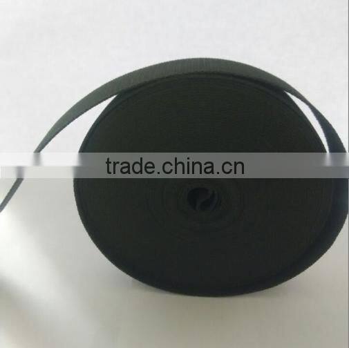 Black luggage strap PP webbing