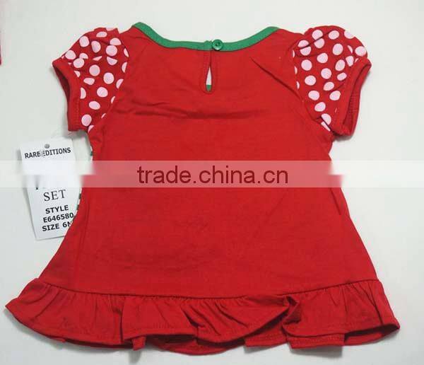 designer brand Christmas tree cotton toddler baby clothes gift set