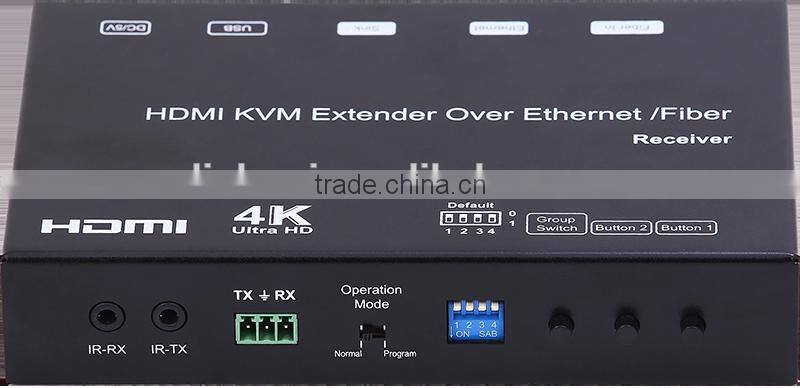 LINK-MI LM-EX37 120M 4K HDMI+USB KVM Extender over IP/Fiber 60KM(Single Model)