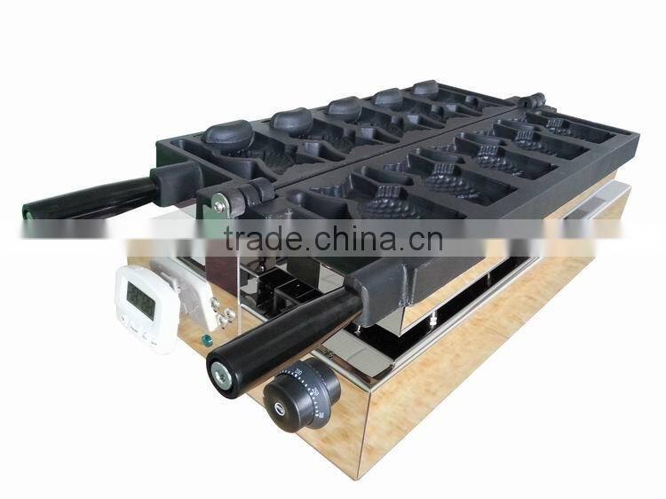 Ce Approved Ice Cream Taiyaki Machine Wholesale Taiyaki Waffle Maker Pan High Quality Fish Shape Taiyaki Making Machine