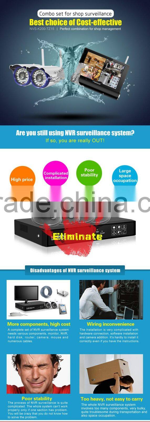 VStarcam waterproof small onvif hd 5 megapixel outdoor ip camera