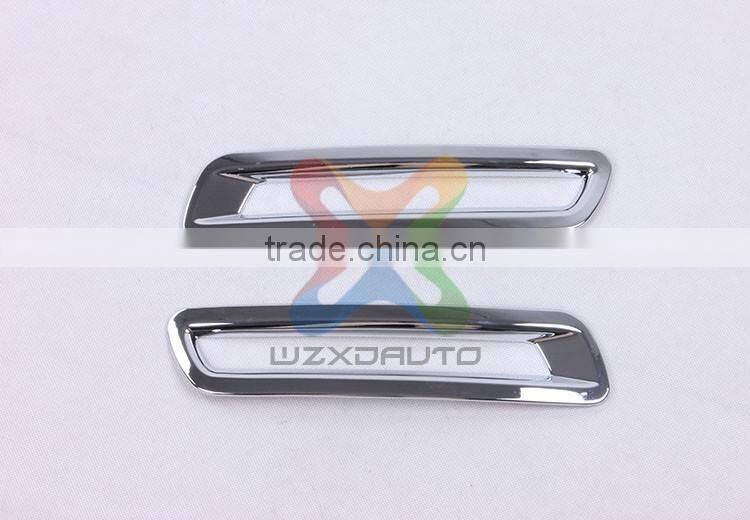 Chrome Rear Tail Fog Light Lamp Cover Trim 2pcs REAR FOG LAMP COVER FOR CHEVROLET MALIBU 2013-2014