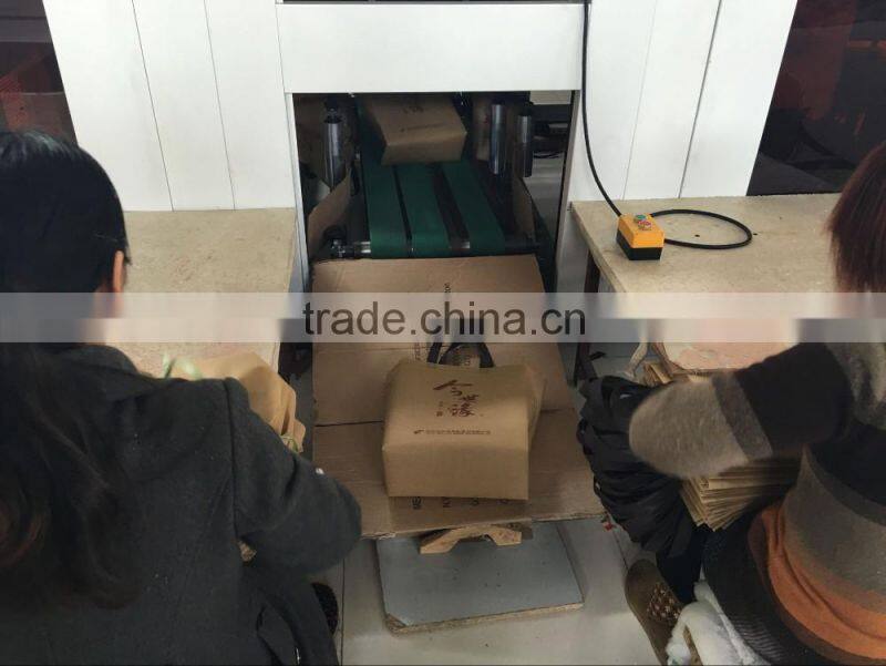 manufacturing factory direct sale nonwoven ultrasonic wave handbag with printing