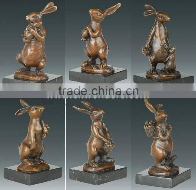 2011 Hot sale small bronze sculptures of Rabbit01 (AL250)