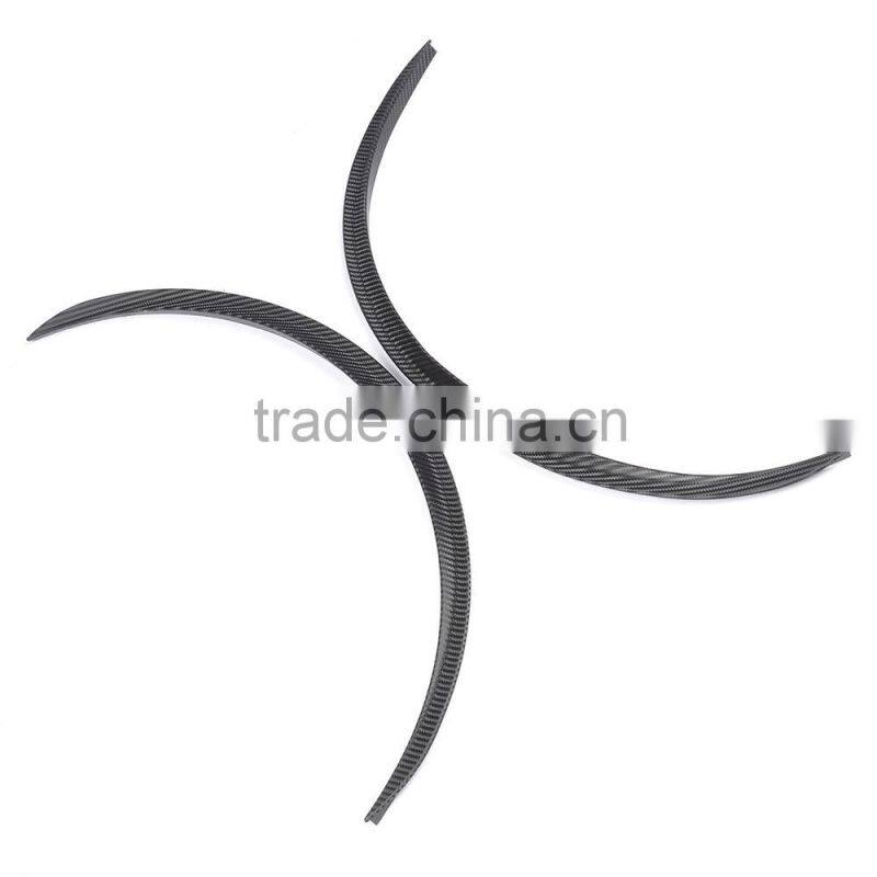 1Pair 29" PP Texture Diffuser Bumper Wide Body Fender Flares Lip For BMW Audi( FIT: universal )