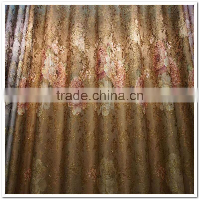 Classic Designs 2013 Yarn Dye 100% Polyester Jacquard Curtain Fabric