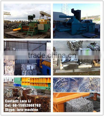 YQD-2500 New arrival factory price automatic hydraulic old car press scrap car baler CE