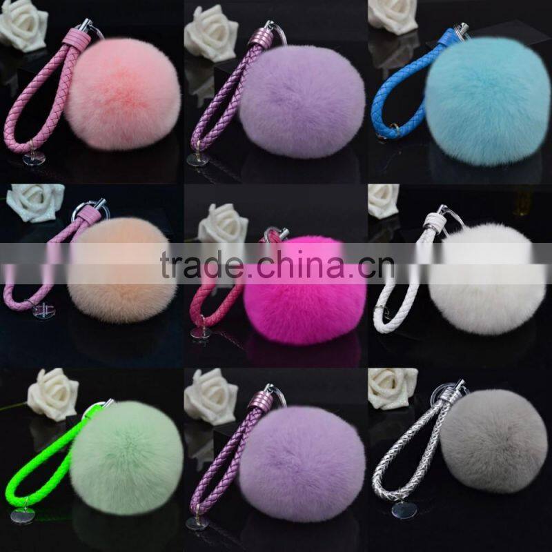 Love Full Beard Tassel Keychain Key Chain Pendant Leather Tassel Keychain Bags Ornaments