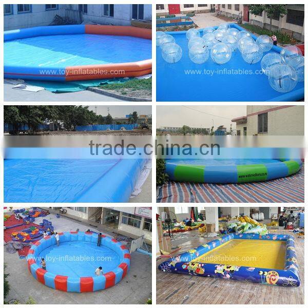 Innovative special inflatable oval swimming pool