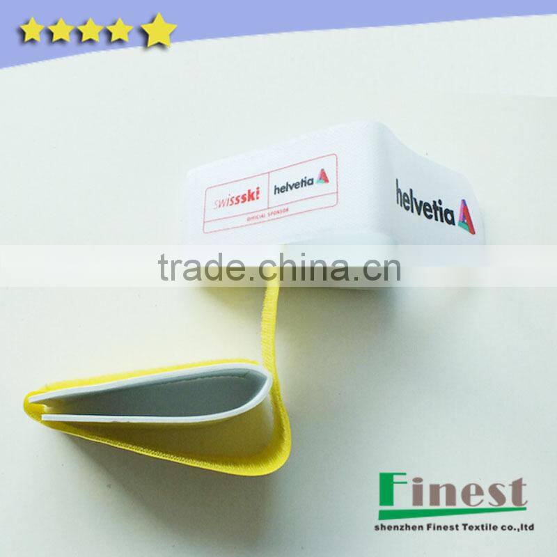 hook and loop custom ski straps