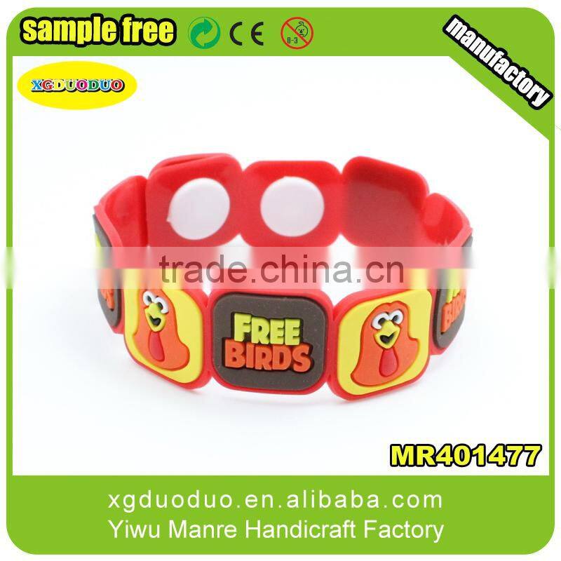 2015 HOT silicone wrist band/personalized silicone bracelet/silicone rubber bracelet