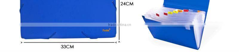 A4 13layers Solid Color Expanding File