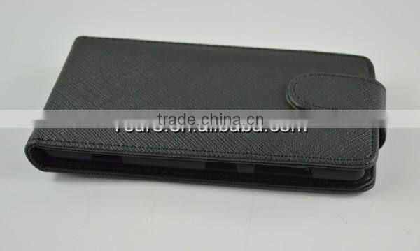 for nokia lumia 520 pu leather flip case with card slot classic design