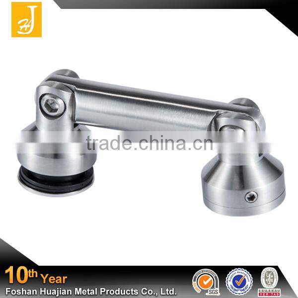 Modern Bathroom assist inspection Design Hardware Brass Glass Connector
