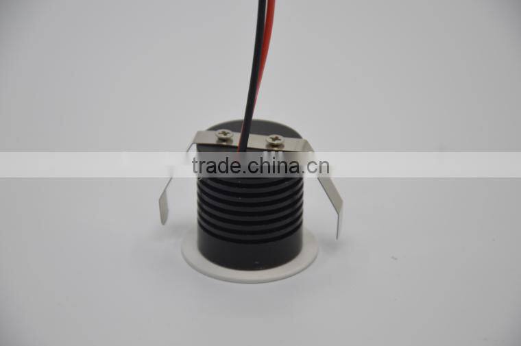Epistar COB Clear diffuser Round 3W LED downlight TEC002S3WR2