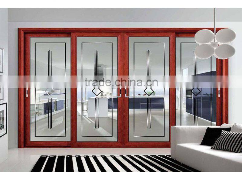 SC-AAD072 Chinese traditional design kitchen glass door design