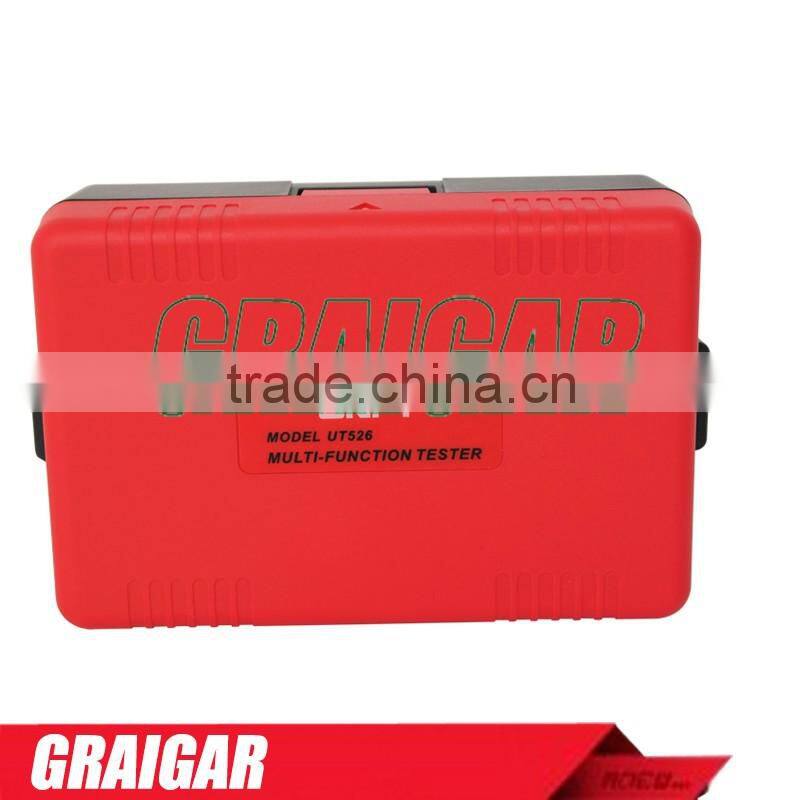 UNI-T UT526 Multi-Functional Electrical Insulation Tester Earth Resistance Meter + 1000V+RCD Tester+Continuity+Vac/dc (4 in 1)