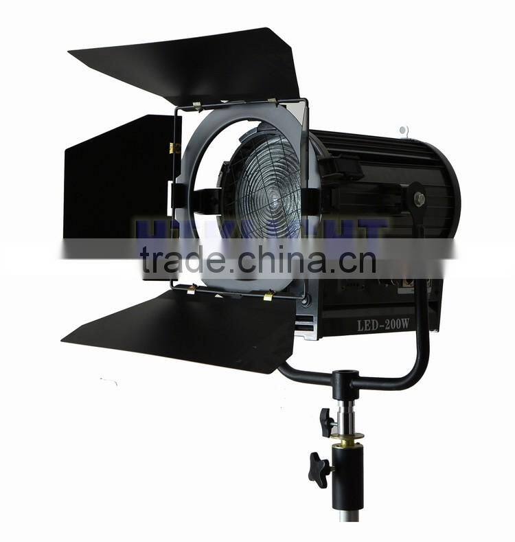 100W 200W fresnel led lighting for film shooting