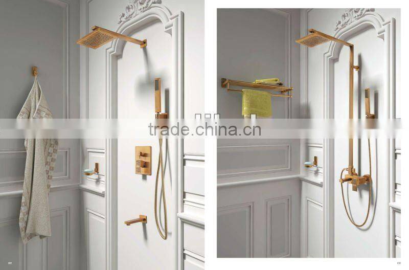 OEB antique brass shower set 02/L2006-022