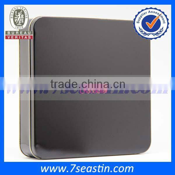 food grade europe biscuit metal tin box