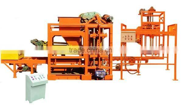 QT4-25C Hydralic Semi Automatic Hollow Block onrete Block Making Machine Fly ash brick making machine qtj4-25
