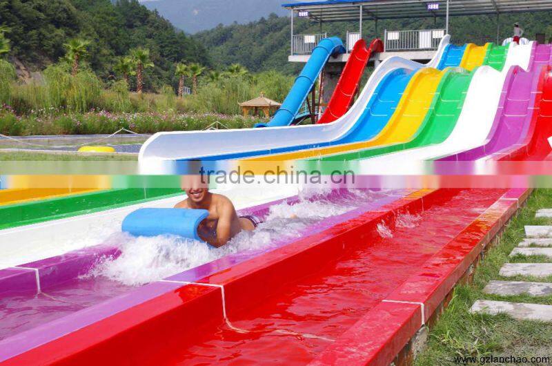 Water spray play facility fiberglass water rides