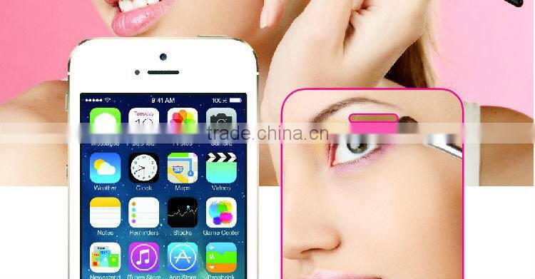 mobile phone accessories 0.33mm round edge tempered mirror glass screen protector for iphone 6