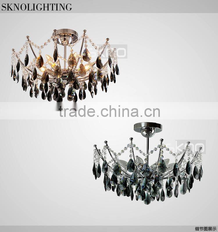 Hot Fashion black crystal pendant chandelier