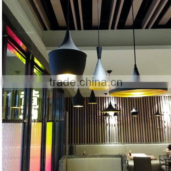Golden Aluminum Pendant Lamp