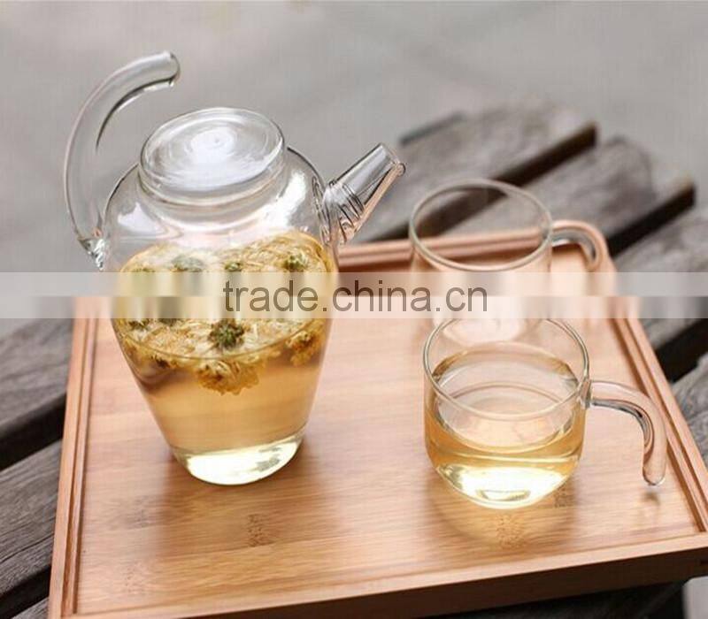 Creative glass mug glass water cup movement with a cup