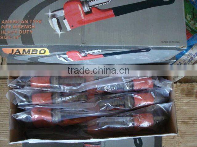 heavy duty drop forged stillson adjustable pipe wrench