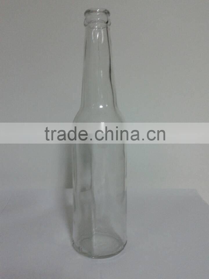 330 ml clear & flint beer glass bottle