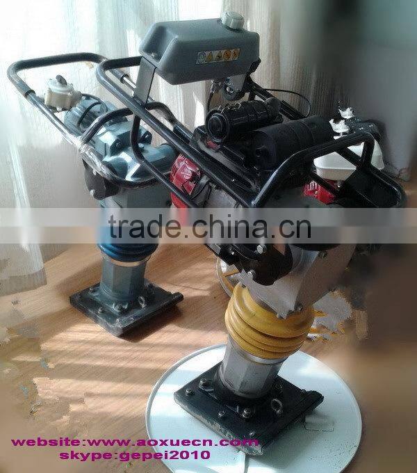 Concrete road tamping machine, construction gasoline tamping rammer