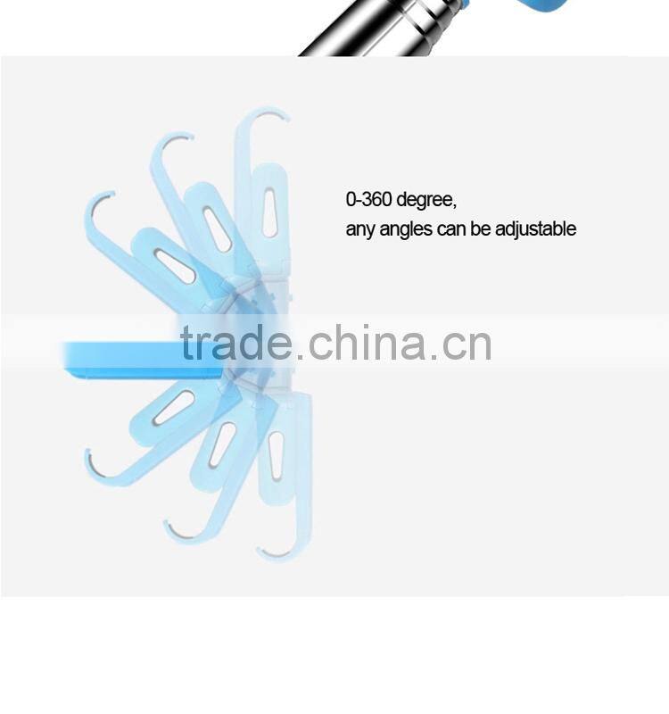 2015 wholesale camera bluetooth monopod selfie stick with mirror