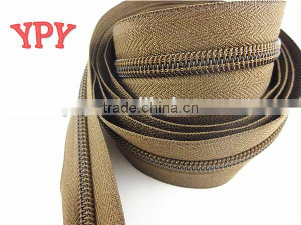 8# nylon zipper long chain/roll, 200yards/roll,width 35mm