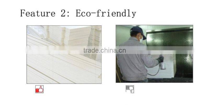 Good quality Patterned DIY Storage Shelf in Wood Plastic