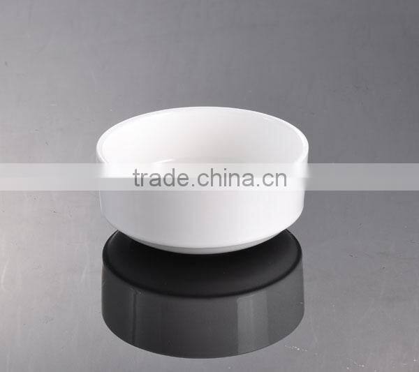 3, 3.5, 4, 4.5, 5, 5.5, 6 inch Small Mini Style Super Plain White Ceramic Porcelain Sugar Salt Bowls With All Size Wholesale