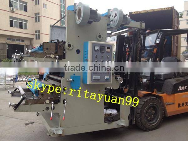 Ruian City YT-2-800 Low Price Two Colors Flexo Printing Machine Price