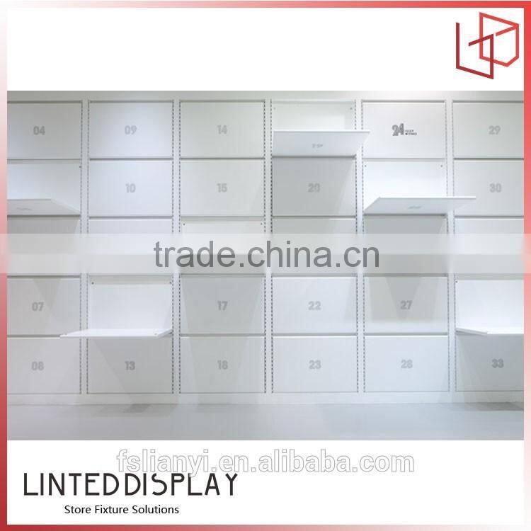 cabinet kiosk for handbag store design