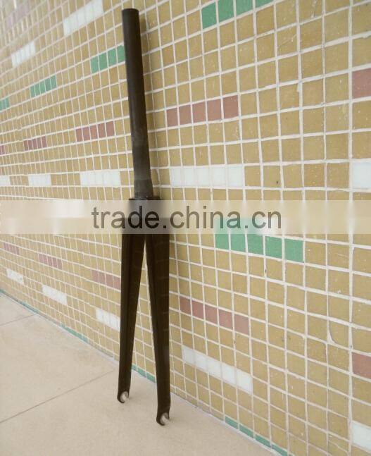 Full carbon Bicycle 700C Road Fork For Racing Fork Steer tube 1-1-/4"