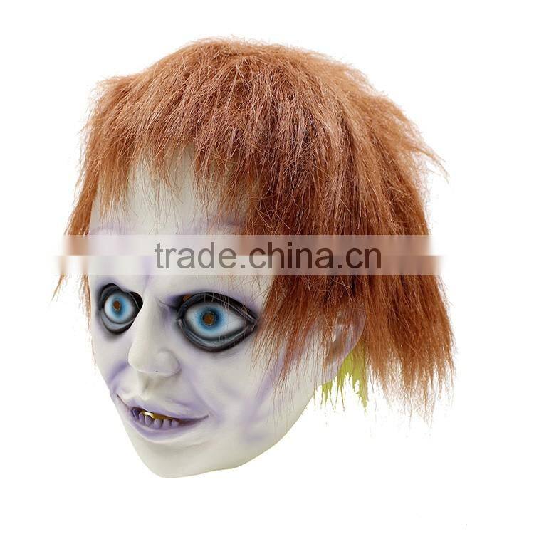 Realistic Halloween Face Carnival Boy Masquerade Latex Masks for Men