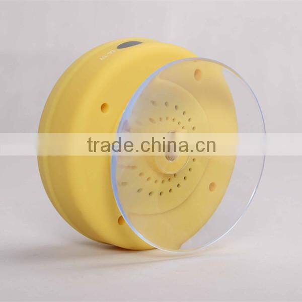 Waterproof Suction Cup Style Mini Wireless Bluetooth Speaker